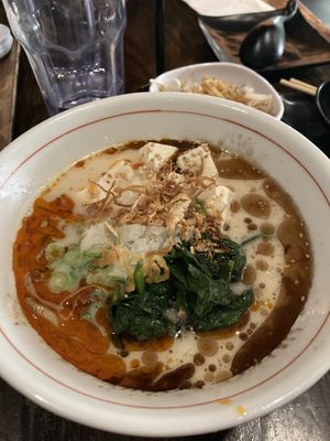 Creamy vegan ramen   at JINYA Ramen Bar in Calgary