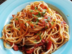 Spaghetti ragu at ASK Italian in Glasgow