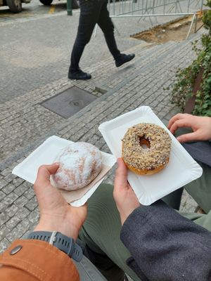 Raspberry Sugar and Hazelnut Chocolate Caramel at Blue Vegan Pig Shop in Prague