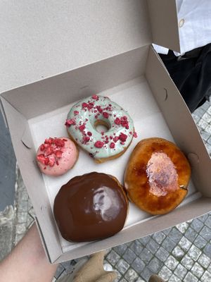   at Blue Vegan Pig Shop in Prague