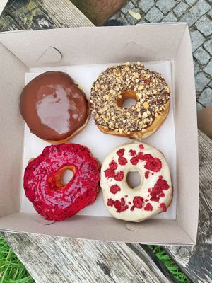   at Blue Vegan Pig Shop in Prague