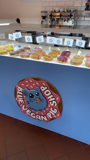  #Veganuary at Blue Vegan Pig Shop in Prague