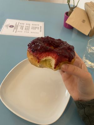 Berry vanilla  at Blue Vegan Pig Shop in Prague