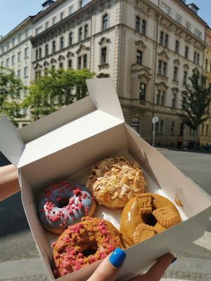  at Blue Vegan Pig Shop in Prague