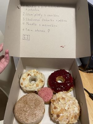   at Blue Vegan Pig Shop in Prague