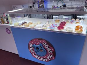 Great selection   at Blue Vegan Pig Shop in Prague