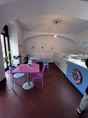   at Blue Vegan Pig Shop in Prague