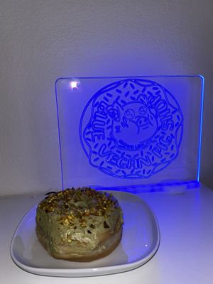   at Blue Vegan Pig Shop in Prague