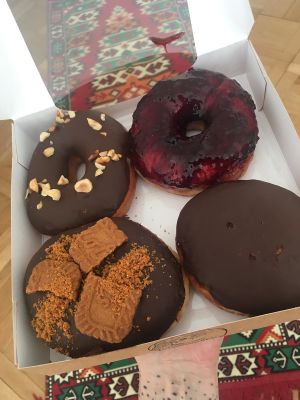 blue at Blue Vegan Pig Shop in Prague