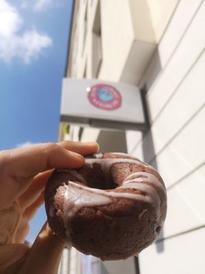 Gluten free at Blue Vegan Pig Shop in Prague