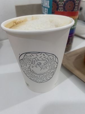 Niedliches Logo 😍 at Blue Vegan Pig Shop in Prague