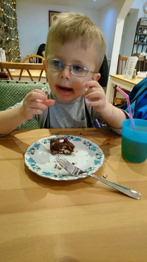 Rocky road is amazing! at The Orchard Cafe in Worthing