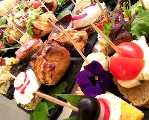 Bunte Tapas at Pizzeria Bistro Mediterraneo in Merano