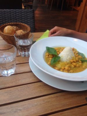 Curry at Pizzeria Bistro Mediterraneo in Merano