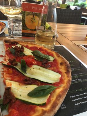 Vegana super lecker  at Pizzeria Bistro Mediterraneo in Merano