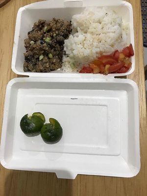 sisig at The Good Choices - The Vegetarian Mom in Makati