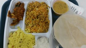 Briyani rice special at Komala's Restaurant - Tanjong Pagar in Central Singapore