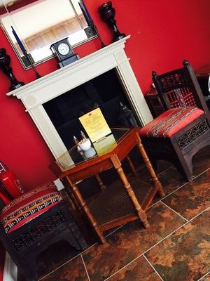 Inside the lounge room at Cafe Maroc at Cafe Moroc in Rochester