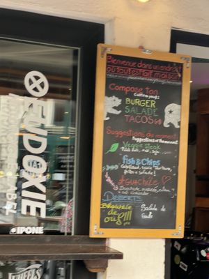 Menu   at California Kitchen in Biarritz