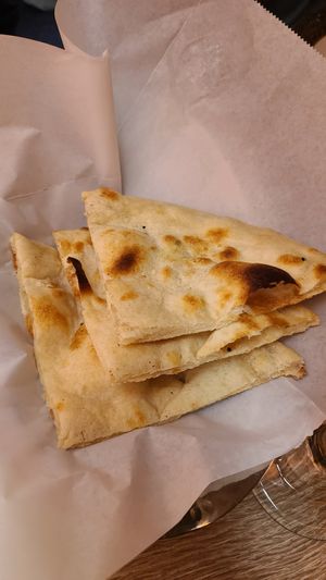 Naan at Namaste India Bistro in Monterey