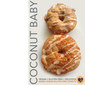 Baked Donuts. Vegan and/or Gluten free options available at Coconut Baby in Wanstead