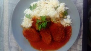 traditional greek food at Elephant in the Room in Thessaloniki