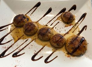 Mushrooms  at Elephant in the Room in Thessaloniki