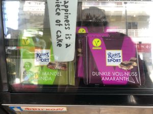 Chocolate bars to buy  at Elephant in the Room in Thessaloniki