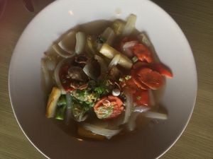 Vegetable Rainbow dish at Papaya Asian Kitchen in Rochester