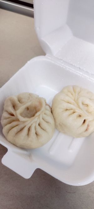 Pork buns at Ma Ma Wok in Charlotte
