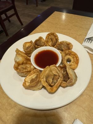 Fried wontons   at Ma Ma Wok in Charlotte