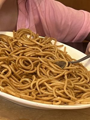 Plain lo mein  at Ma Ma Wok in Charlotte