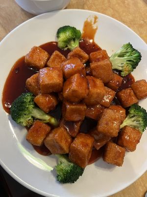 General Tso’s Tofu  at Ma Ma Wok in Charlotte