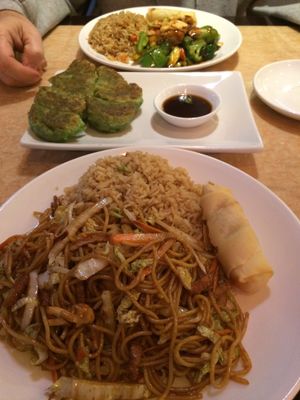 Lo Mein and Kung Pao  at Ma Ma Wok in Charlotte