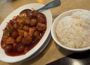 Sweet & Sour Veg Meat  at Ma Ma Wok in Charlotte