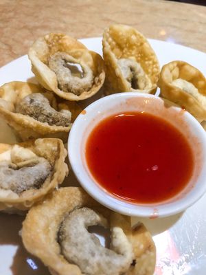 Fried Wontons at Ma Ma Wok in Charlotte