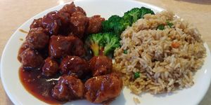 Veg General Tso at Ma Ma Wok in Charlotte