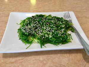 Seaweed salad. Or sea greens if you're trendy. at Ma Ma Wok in Charlotte
