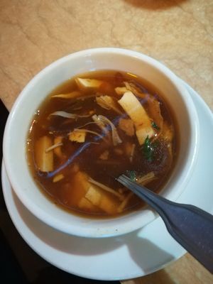 Hot and Sour Soup at Ma Ma Wok in Charlotte