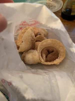 To go fried wontons! at Ma Ma Wok in Charlotte