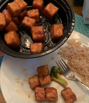 General Tso’s Tofu at Ma Ma Wok in Charlotte