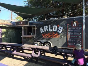 View of Arlo's food truck at Arlo's Food Truck - The Grackle in Austin