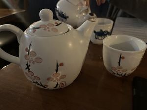 Loved the unique teapots.   at Seasoned Fusion Tastes in Saskatoon