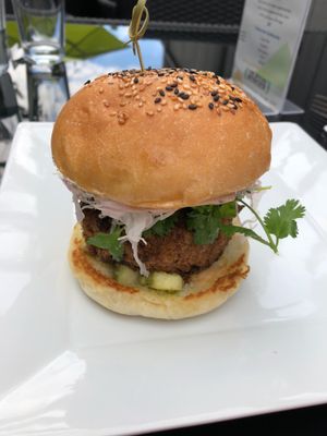 Bastids jerked chick’n at güd eats in Saskatoon