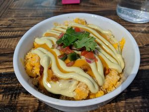 chili mac-n-cheez at güd eats in Saskatoon