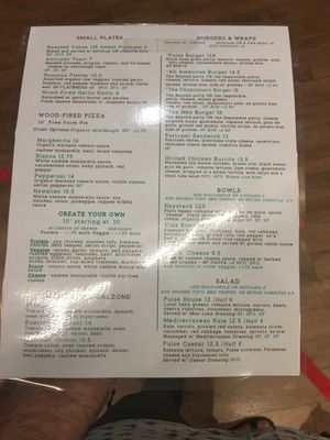 Wood fired yumminess! at Pulse Cafe in Hadley