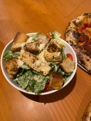 Half Caesar salad at Pulse Cafe in Hadley