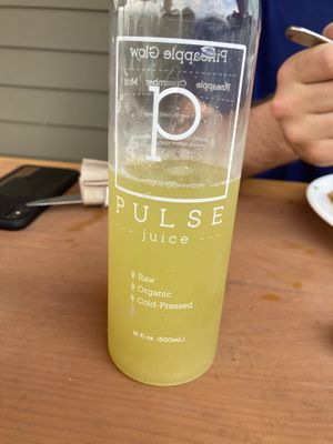Pineapple glow  at Pulse Cafe in Hadley