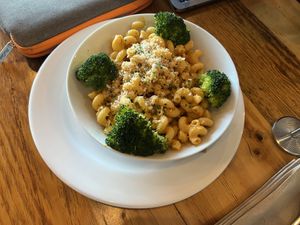 Mac’n’”cheese" #Veganuary at Pulse Cafe in Hadley