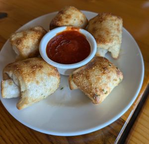 Garlic knots at Pulse Cafe in Hadley
